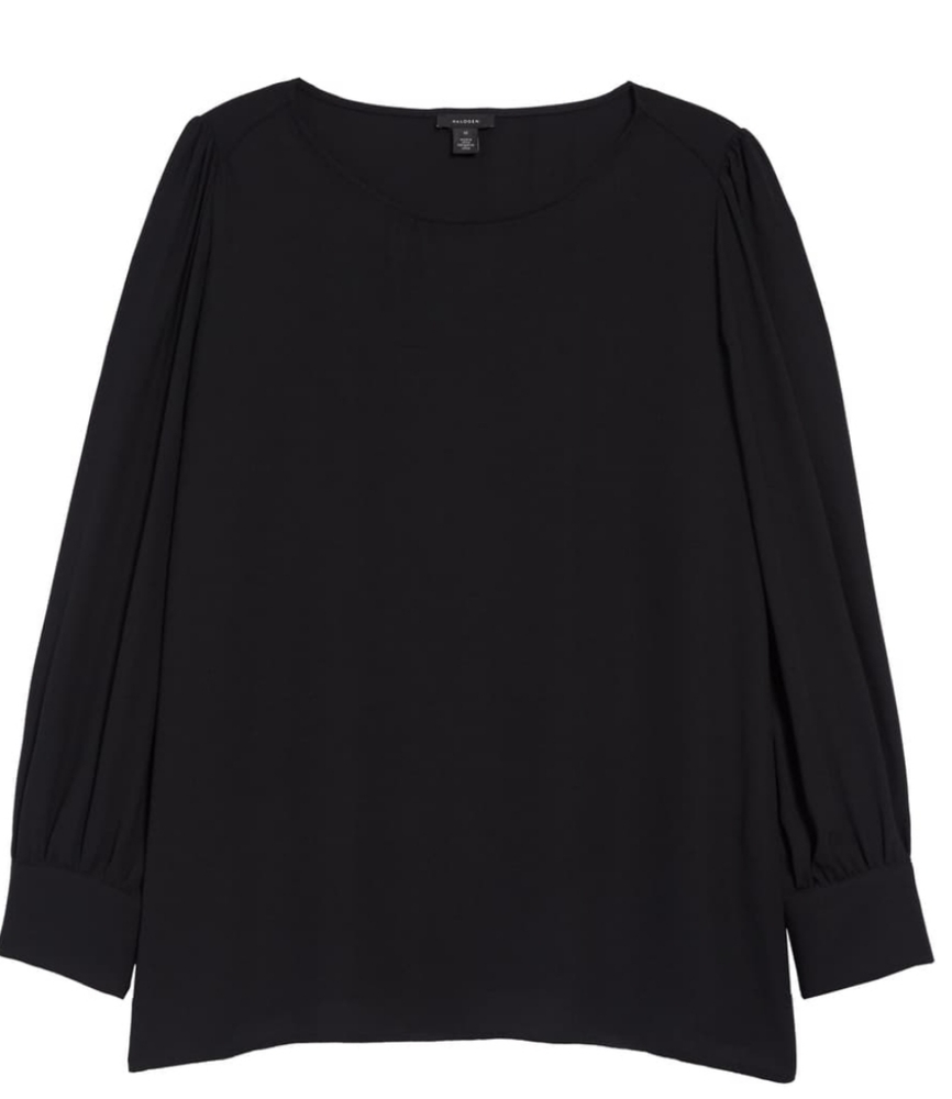 NWT Halogen Long Sleeve Blouse